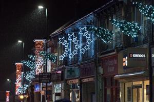 Moorland Road Christmas Lights Switch on